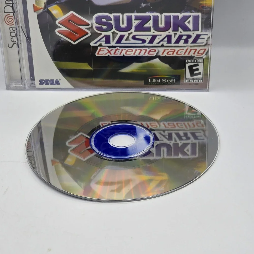 Suzuki Alstare Extreme Racing‎ Sega Dreamcast Video Game Ubi Soft T-17703N